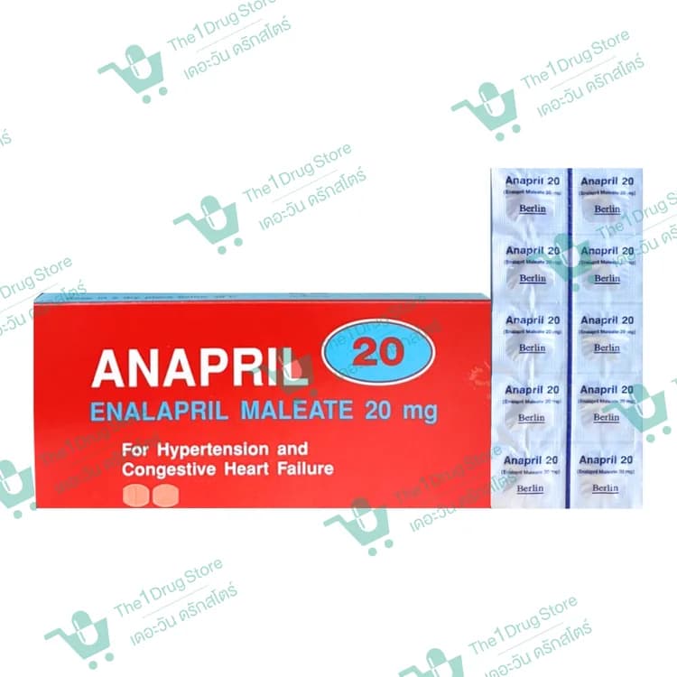 Anapril 20 10x10's