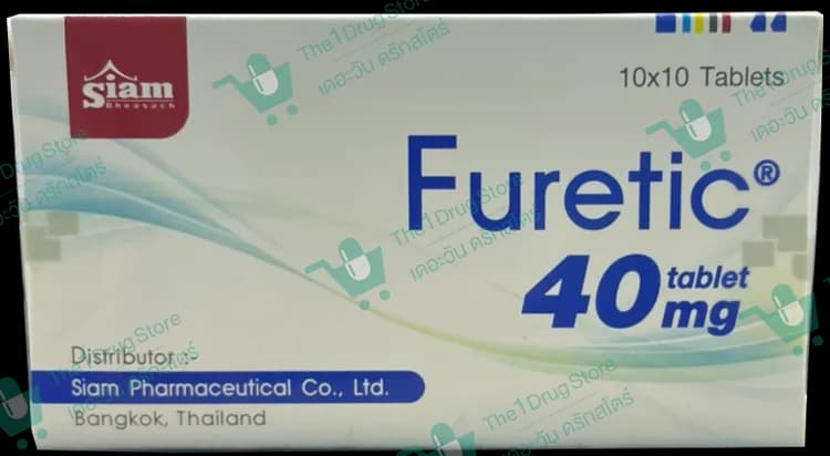 Furetic 40mg. Tablet 10x10's