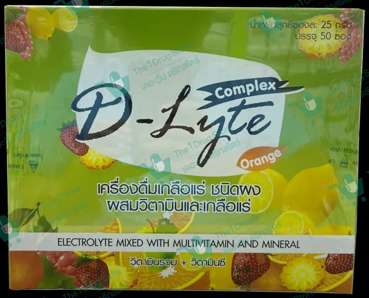 D-Lyte Complex รสส้ม 50's