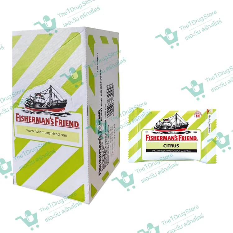 Fisherman's Friend Sugar Free Citrus Flavour