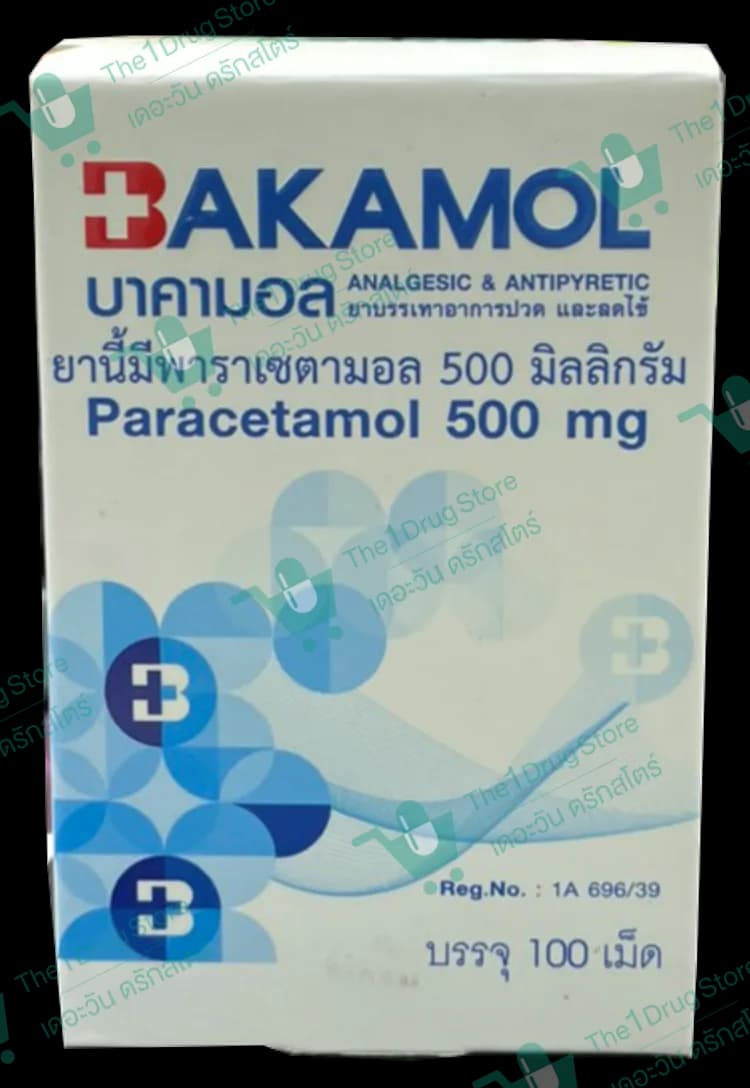 Bakamol 500mg. 100's