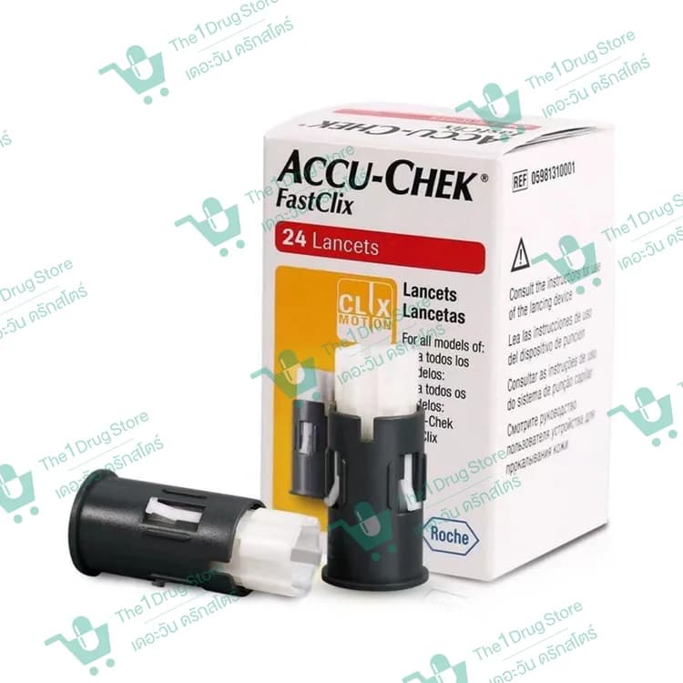 Accu-Chek Fastclix Lancets 24's