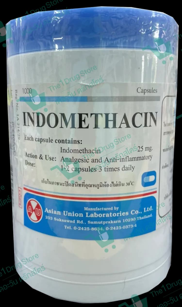 Indomethacin Capsules 1000's