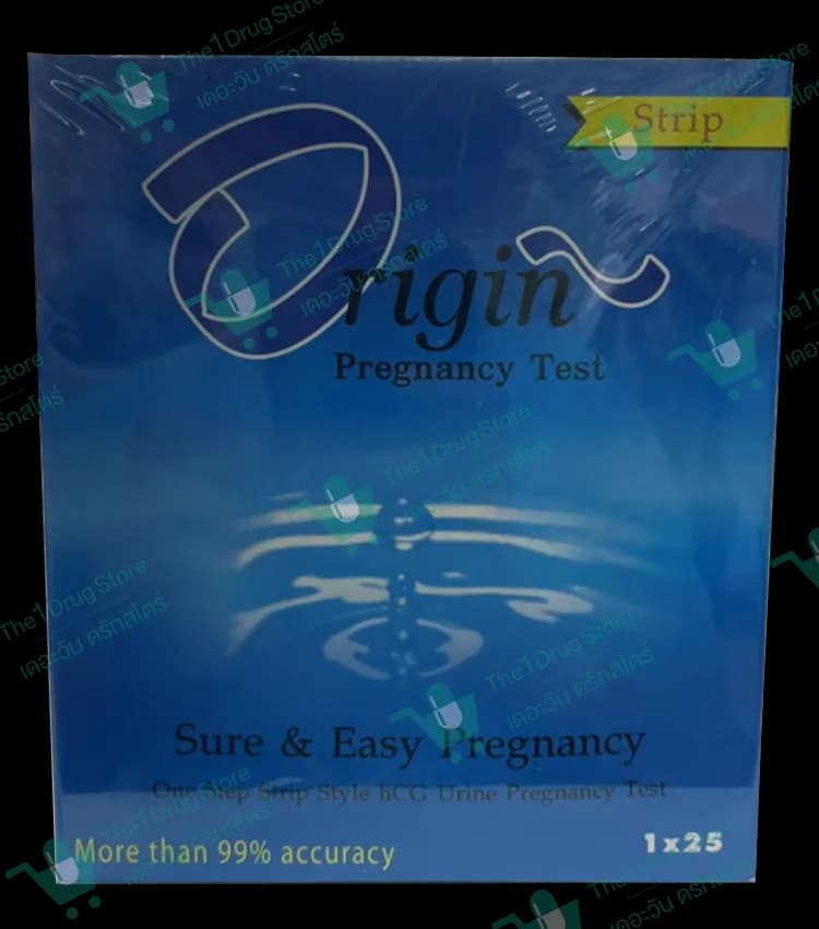 Origin Pregnancy Test แบบจุ่ม 25's