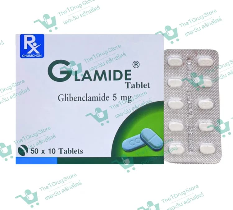 Glamide Tablet 50x10's