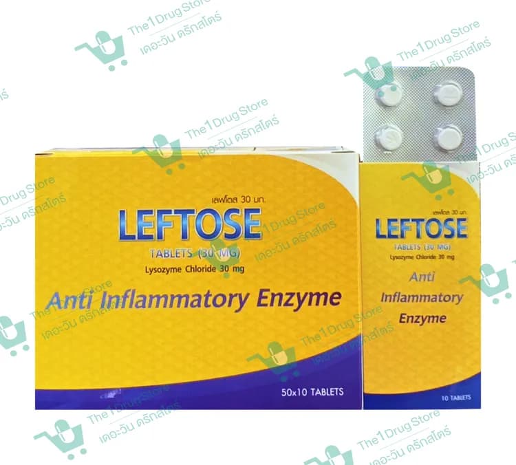 Leftose 50x10's