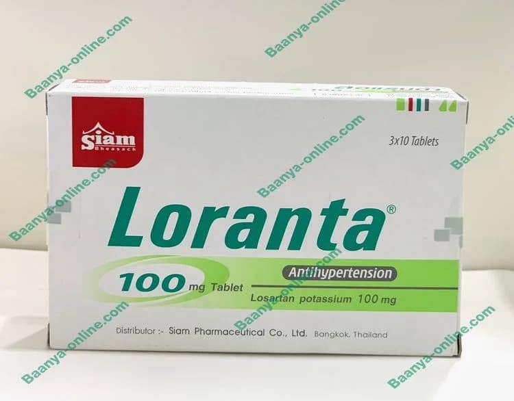 Loranta 100mg. 3x10's