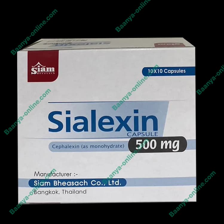 SIALEXIN 500MG.10'S.