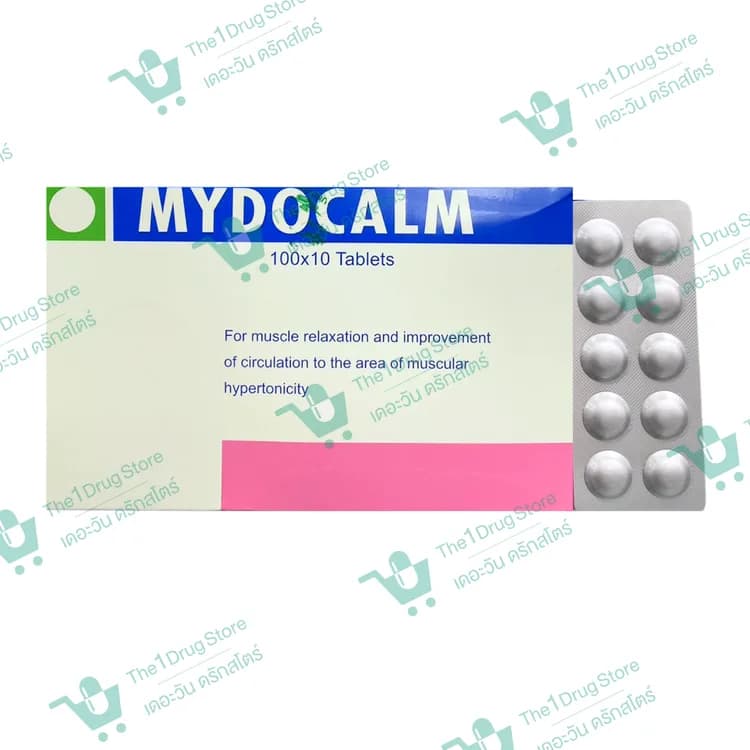 Mydocalm 50 100x10's