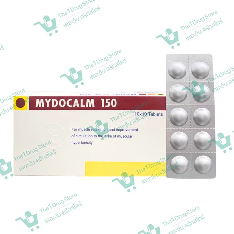 Mydocalm 150 10x10's