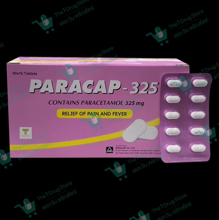 PARACAP-325MG 10'S