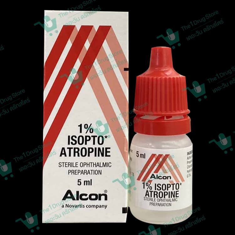 ISOPTO ATROPINE 1%5ML.