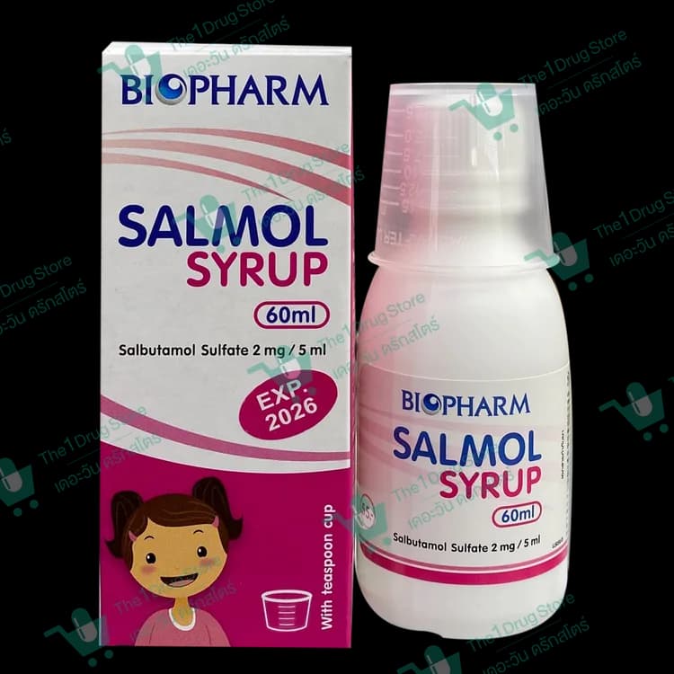 SALMOL SYRUP 60ML.