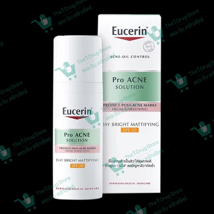 EUCERIN PRO ACNE DAY BRIGHT MATTIFYING SPF30 50ML.