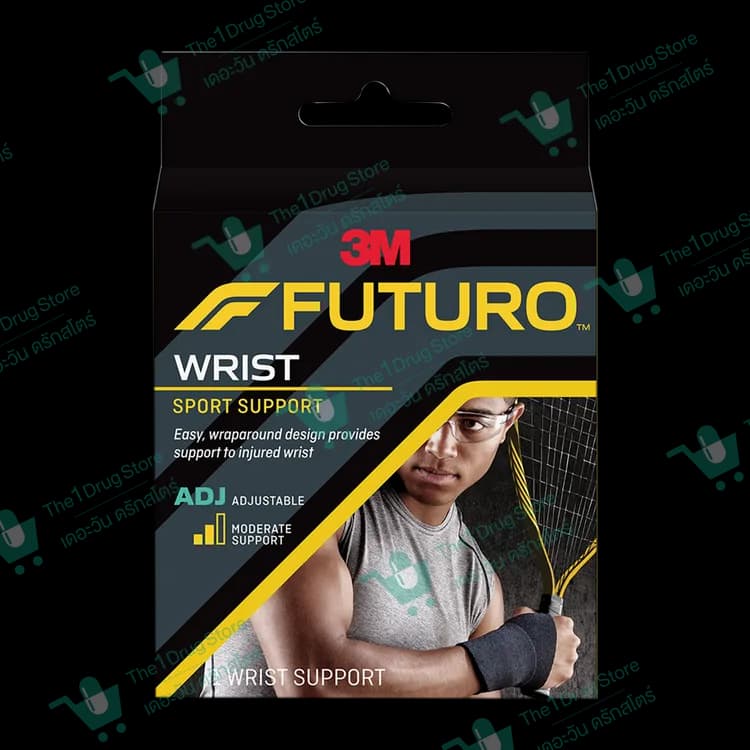 FUTURO WRIST SPORT SUPPORT สีดำ  Size ADJ