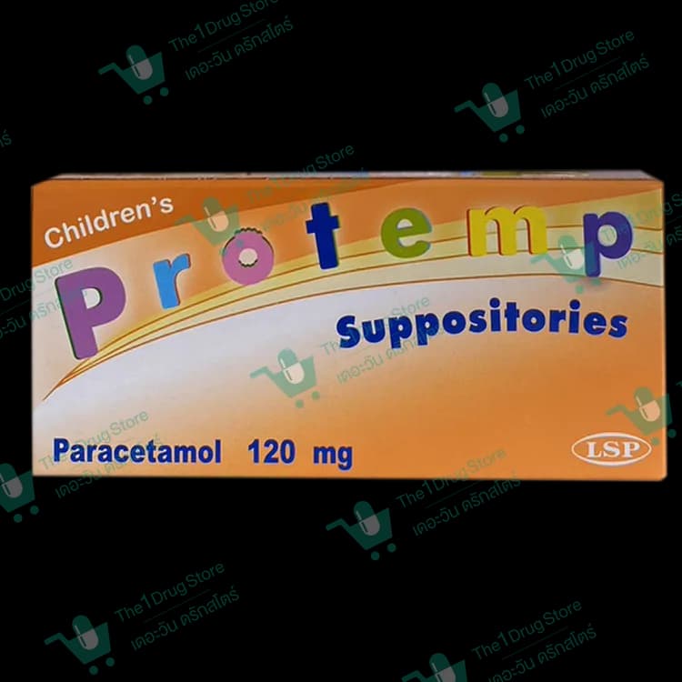 PROTEMP SUPPO. 120MG. 1X12'S