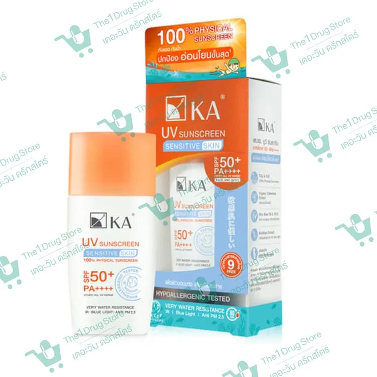 KA UV SENSITIVE SKIN SPF50+ PA++++ 30ML.