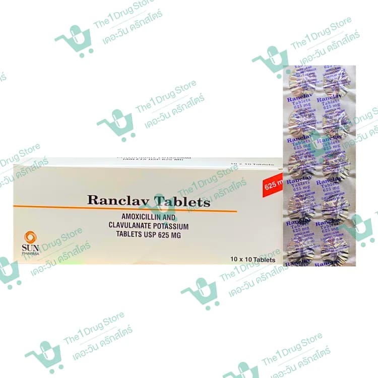 RANCLAV 625MG 10'S