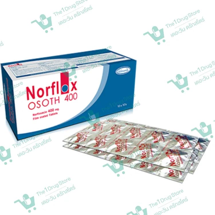 NORFLOX OSOTH 400MG 10'S