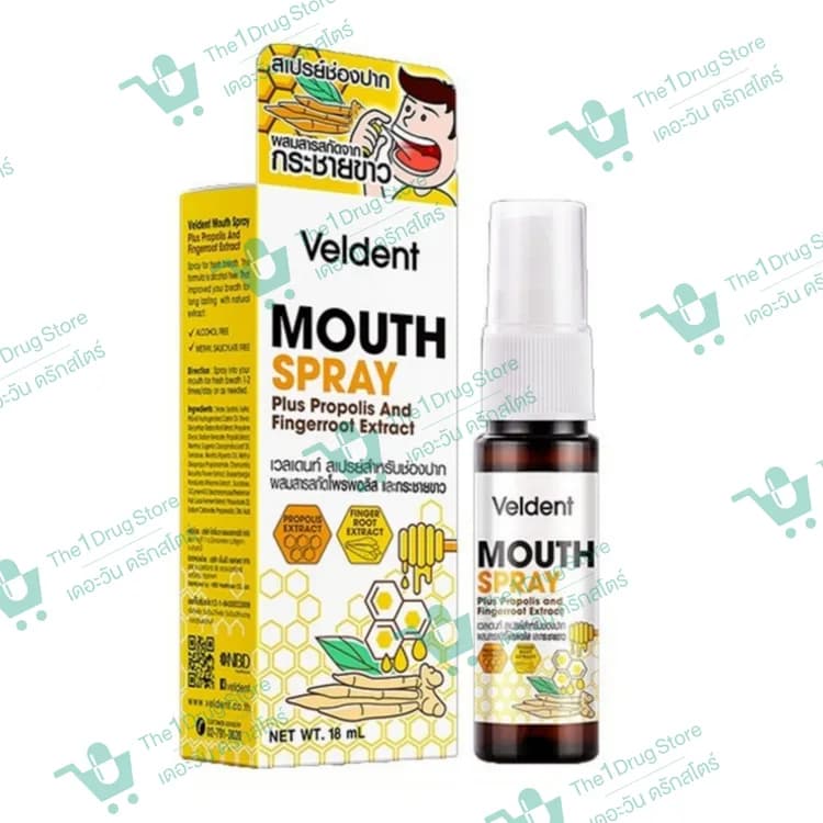VELDENT MOUTH SPRAY 18 ML.