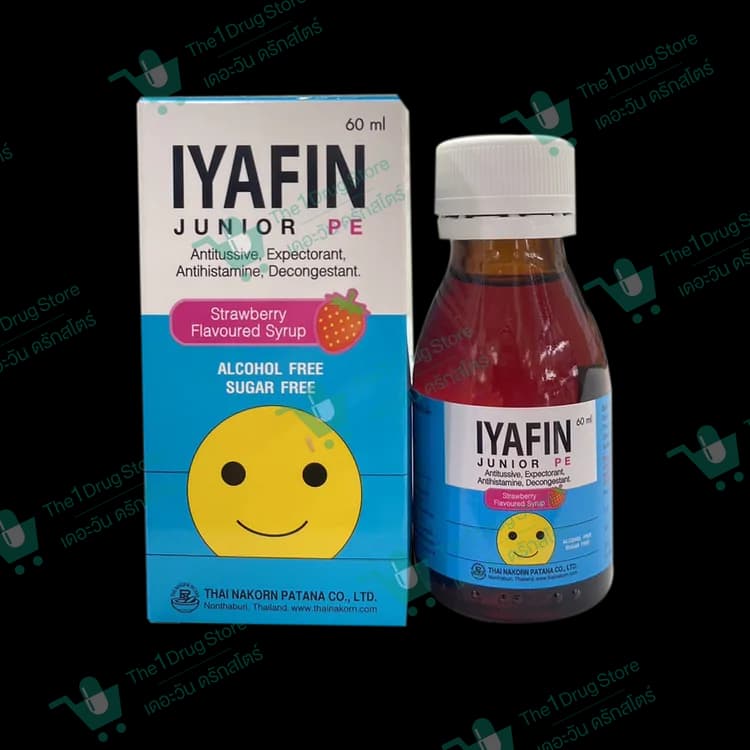 Iyafin Junior PE Mixed Fruit Flavour 60 ml.